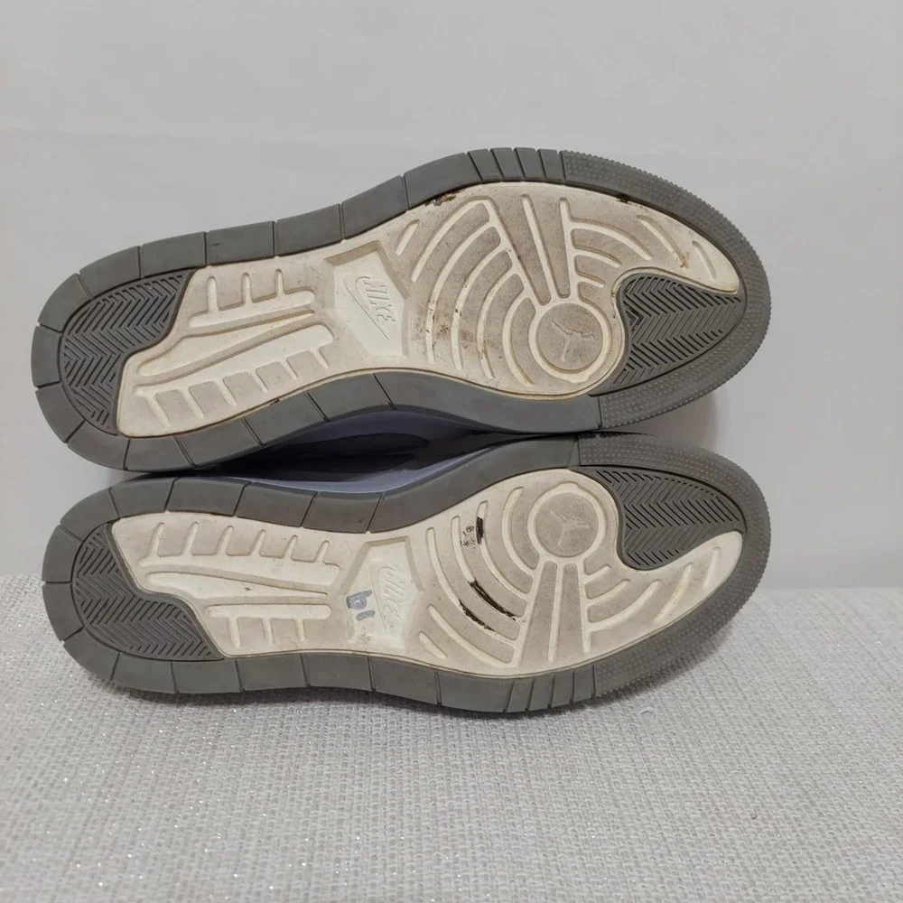 Nike Air Jordan 1 Elevate Low Shoes Gray‎ Suede Sneakers Womens 12/Men 10.5